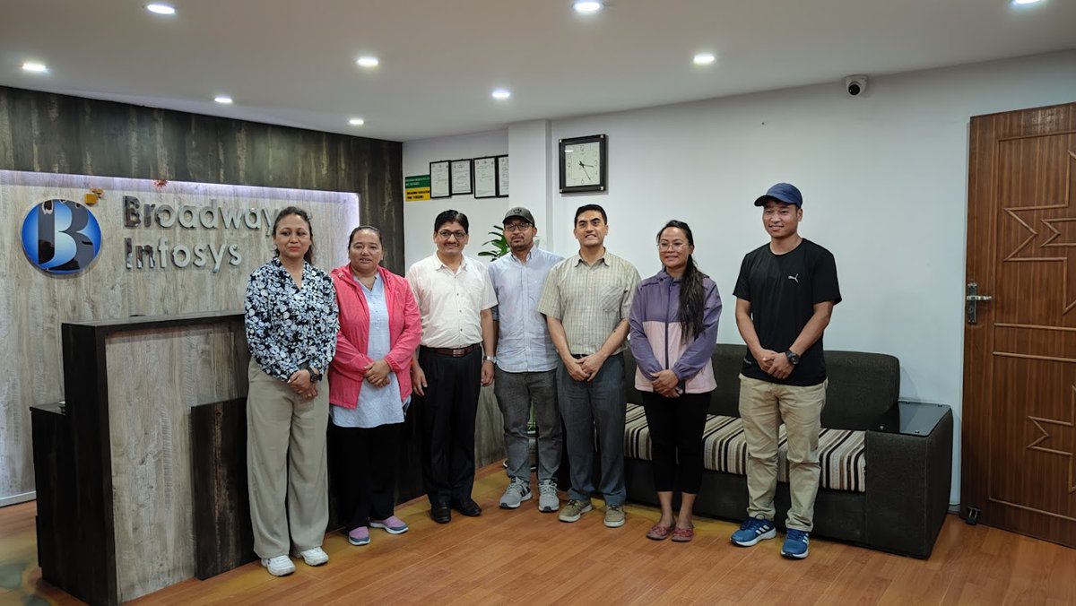 broadwayinfosys's tweet image. Capturing World Vision International Nepal's Students with our Senior Trainer, Mr. Ramu Aryal, after the Successful Completion of Intermediate Excel Training.
#CourseCompletion
#ExcelTraining
#IntermediateExcel
#Excelknowledge
#WorldVisionInternationalNepal
#BroadwayInfosys