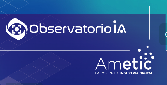 👋¿Has escuchado hablar del #ObservatorioIAAMETIC? 

➡️Es un espacio que tiene como visión aspirar a convertirse en un referente en el campo de la #InteligenciaArtificial.

👍¡Conócelo mejor!   observatorio-ametic.ai/vison_ia