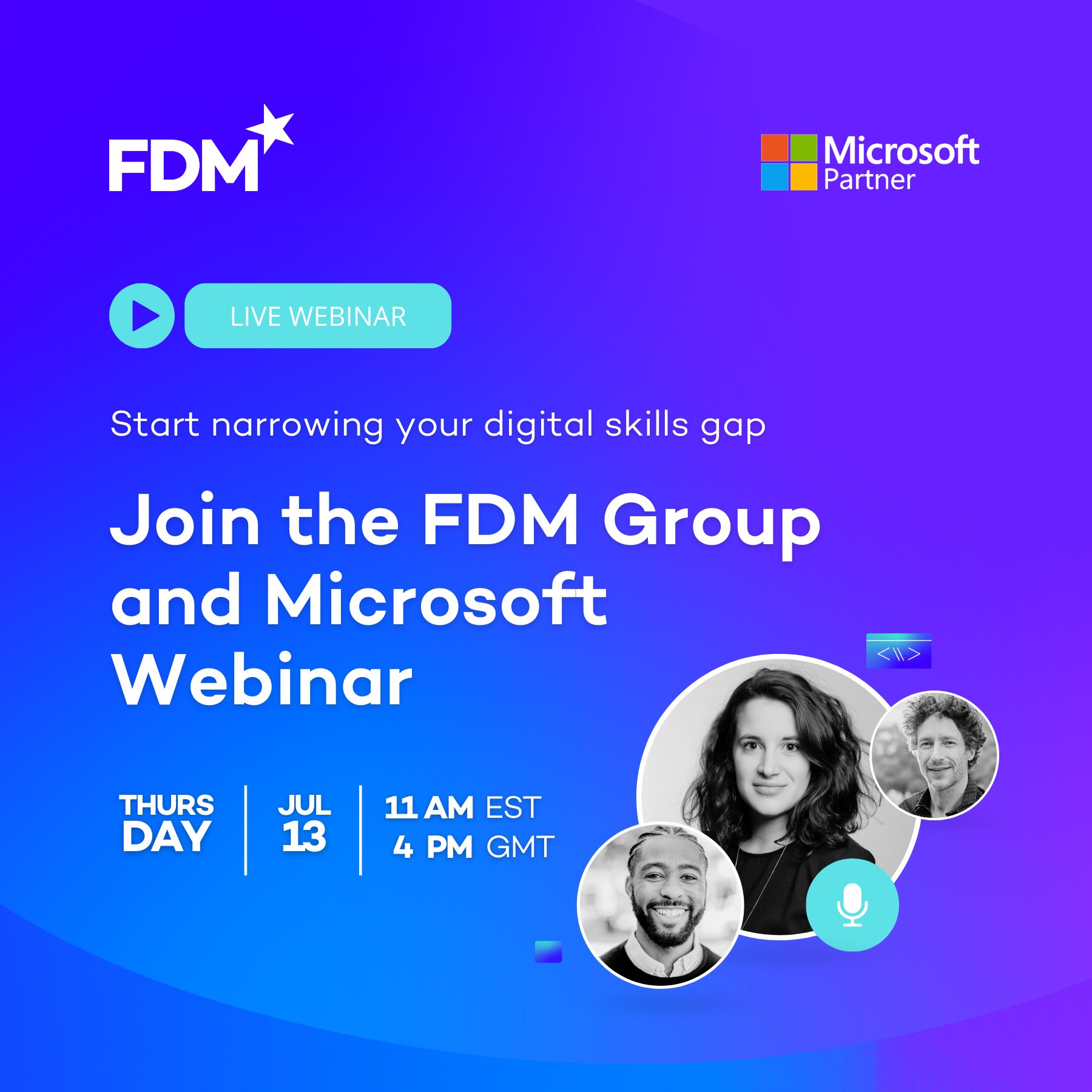 FDM Group on Twitter "Don't let the digital age leave you behind