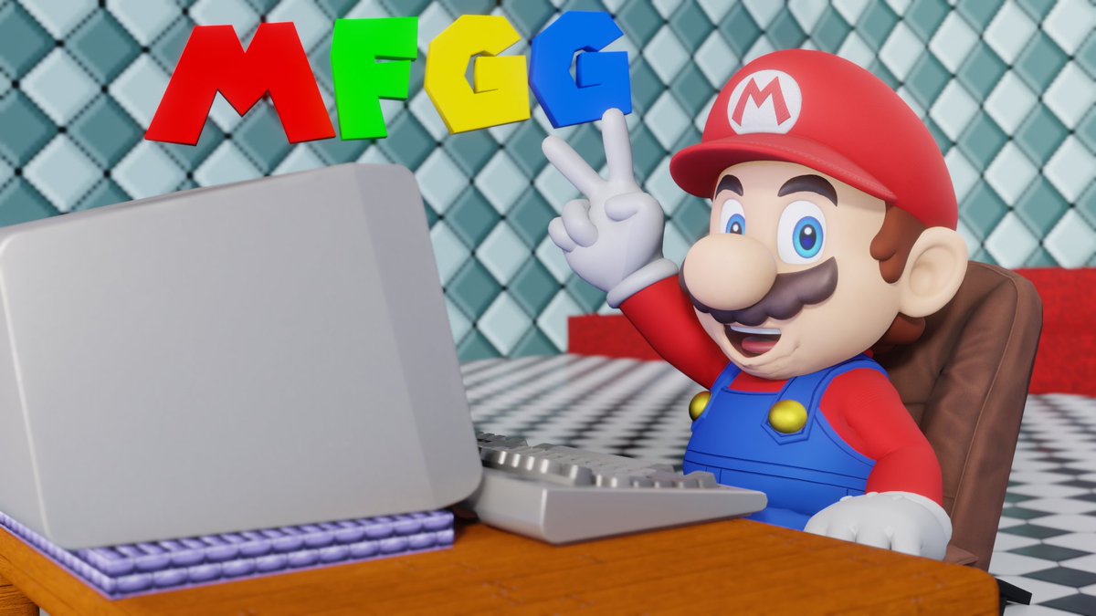 2018Spyro's tweet photo. #Mario #MFGG #MarioFanGamesGalaxy #Blender #Blender3D https://t.co/ni1VO62AYB