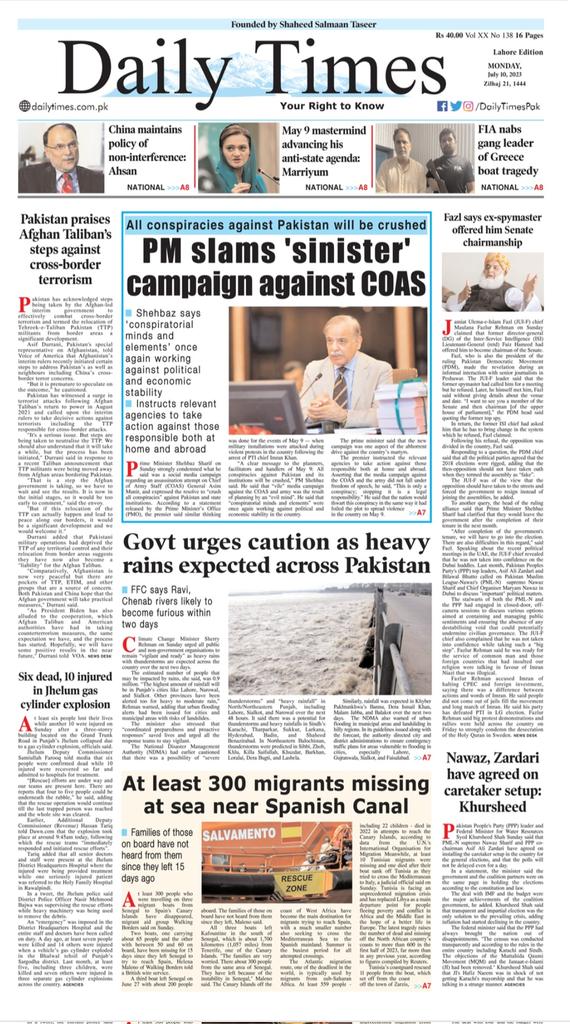 Daily Times on Twitter 