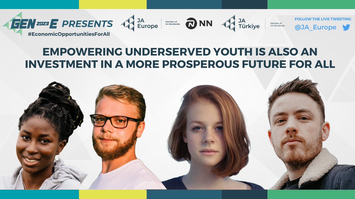 Empowering underserved youth isn't just the right thing to do, it's also an investment in a more prosperous future for all. Let's prioritize resources and policies that create an enabling environment for their success.

#EconomicOpportunitiesforAll #Gen_E <a href="/NN_Group/">NN Group</a> <a href="/GencBasari/">Genç Başarı Eğitim Vakfı-JuniorAchievement Türkiye</a>