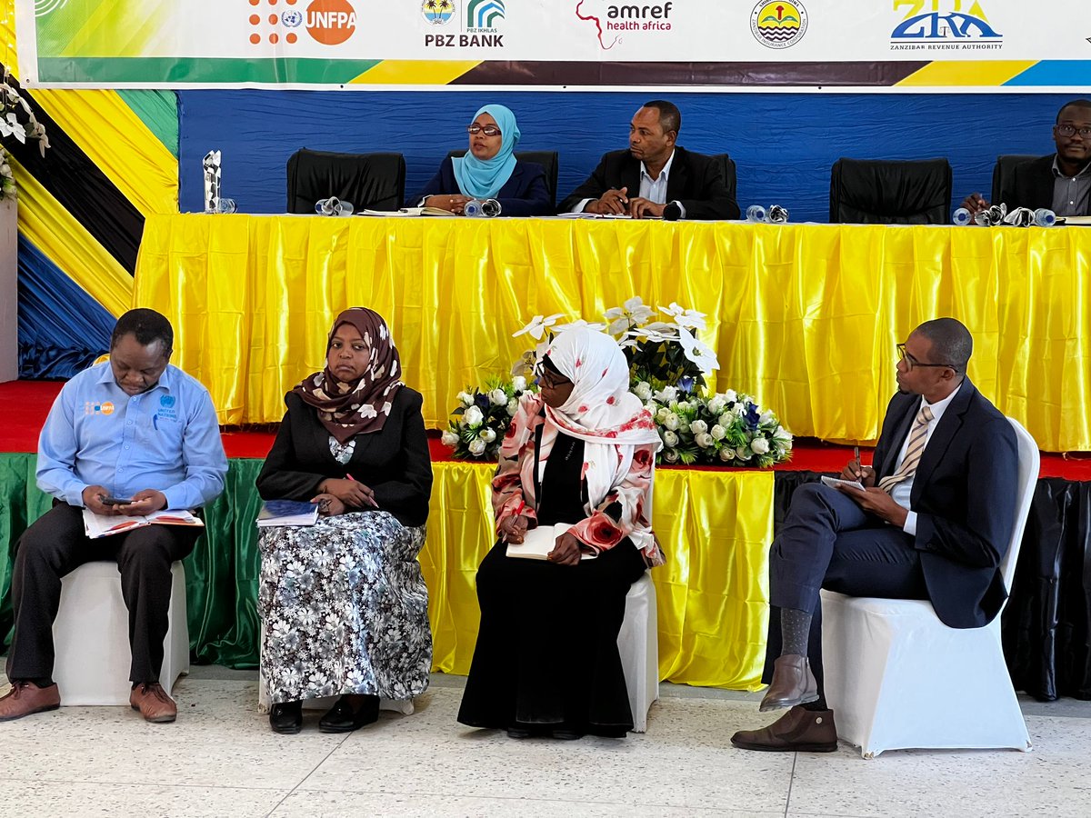 Ibrakhaleed's tweet photo. Happening now! 
High level Symposium for World Population Day 2023
#WPD2023
@UNFPATanzania https://t.co/vTnXJJW1Mb