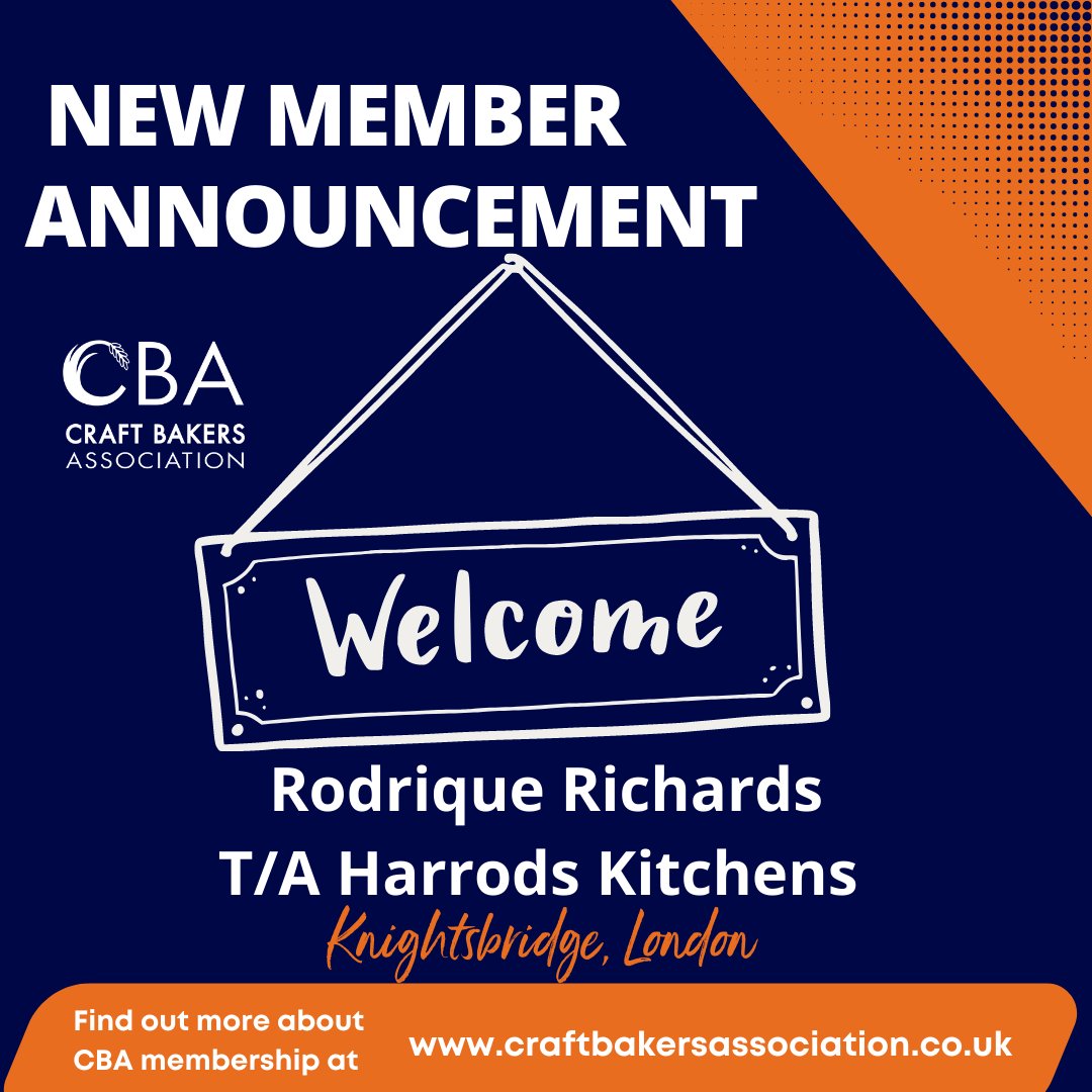 Craft Bakers Association on Twitter "A warm to the CBA's newest member. We are excited