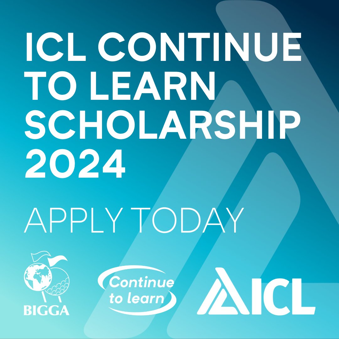 British & International Golf Greenkeepers Assn. (@biggaltd) on Twitter photo <a href="/ICL_Turf/">ICL Growing Solutions - Turf & Landscape 🇬🇧🇮🇪</a> Continue to Learn Scholarship 2024 is open.
The five lucky recipients will receive a scholarship which includes three nights' accommodation in Harrogate and an education package at Continue to Learn 2024.
BIGGA Members can apply here: ow.ly/t7VE50P1YFI <a href="/ICL_Turf/">ICL Growing Solutions - Turf & Landscape 🇬🇧🇮🇪</a> Continue to Learn Scholarship 2024 is open.
The five lucky recipients will receive a scholarship which includes three nights' accommodation in Harrogate and an education package at Continue to Learn 2024.
BIGGA Members can apply here: ow.ly/t7VE50P1YFI