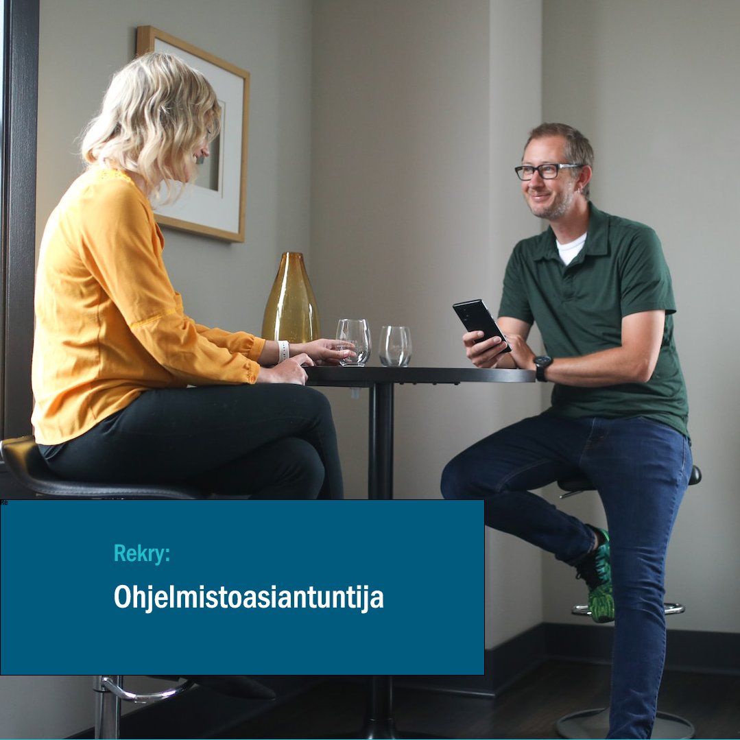Tule ohjelmistoasiantuntijaksi sosiaalihuollon puolelle! Etsimme tekijöitä kahteen määräaikaiseen tehtävään. Toivomme vahvaa sosiaalihuollon osaamista+ sosiaalihuollon ohjelmien käyttökokemusta.

Haku päättyy 31.7. 👉hubs.la/Q01Vq3zF0
#Rekry #AvoinTyöpaikka #sosiaalihuolto