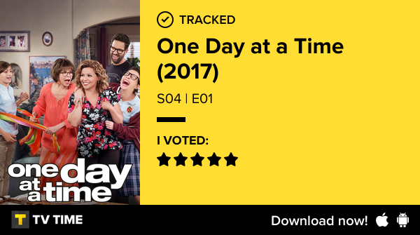CycloneIron's tweet image. I've just watched episode S04 | E01 of One Day at a Time (2017)! tvtime.com/r/2SUbs #tvtime