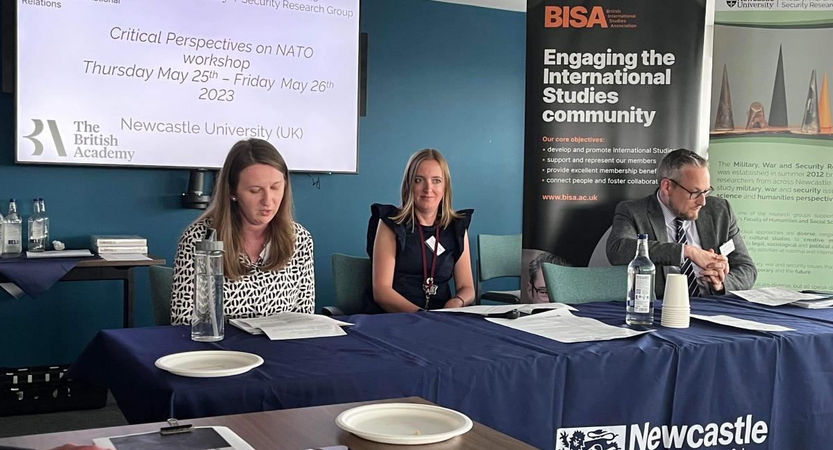 BISA - British International Studies Association (@mybisa) on Twitter photo Read our <a href="/BISAGIRWG/">Gendering IR Working Group</a> convenor's write-up of May's Critical Perspectives on NATO workshop at <a href="/UniofNewcastle/">Newcastle University</a>
Co-sponsored with <a href="/BritishAcademy_/">The British Academy</a> & Military War Security Research Group <a href="/HaSSFacultyNCL/">Faculty of Humanities and Social Sciences</a>
Read it at: bisa.ac.uk/members/workin…
<a href="/BergmanRosamond/">Annika Rosamond</a> <a href="/SoranaJude/">Sorana-Cristina Jude</a> Read our <a href="/BISAGIRWG/">Gendering IR Working Group</a> convenor's write-up of May's Critical Perspectives on NATO workshop at <a href="/UniofNewcastle/">Newcastle University</a>
Co-sponsored with <a href="/BritishAcademy_/">The British Academy</a> & Military War Security Research Group <a href="/HaSSFacultyNCL/">Faculty of Humanities and Social Sciences</a>
Read it at: bisa.ac.uk/members/workin…
<a href="/BergmanRosamond/">Annika Rosamond</a> <a href="/SoranaJude/">Sorana-Cristina Jude</a>