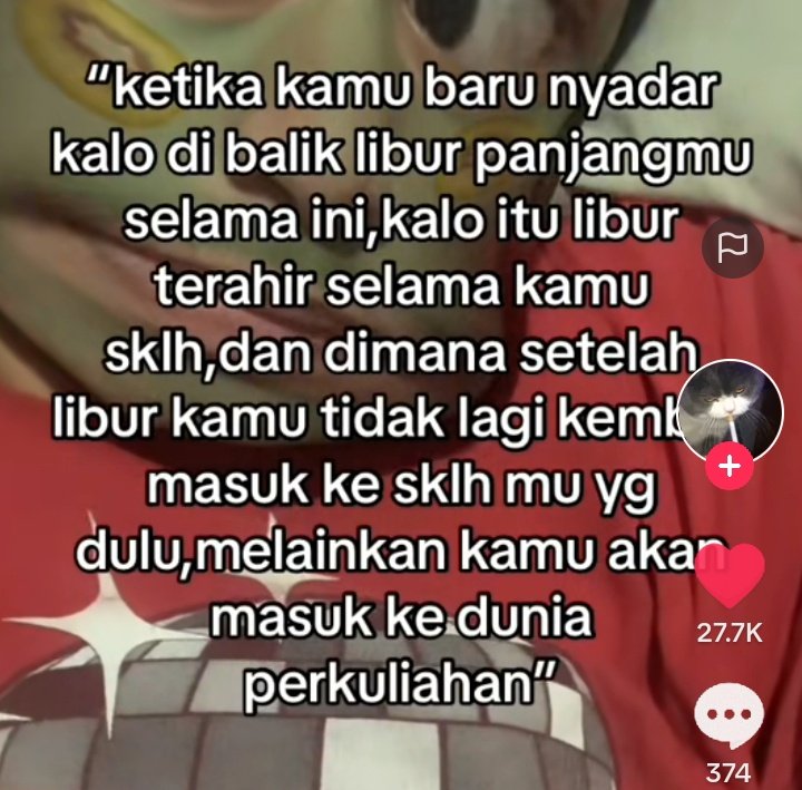 SCHOOLFESS on Twitter: "sch! bocil 2004 tiba tiba jadi maba🥺 https://t
