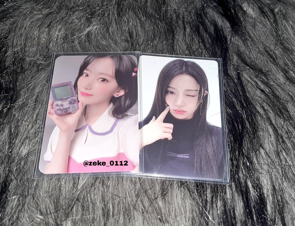 zeke_0112's tweet photo. Hello @pinkflam3,
Kkura and Yunjin pcs arrived safely na po! Thank you so much for packing them well 💌
#rasceived https://t.co/ouNQ7fTh9m