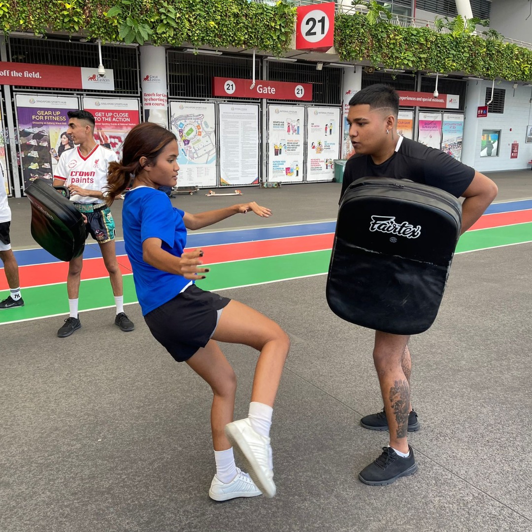 mysinda's tweet photo. ๐ฅ Stop, itโs punch time! ๐ฅ
Some of our youths came down to the National Stadium last week to join us at our #GAMEBoxing programme! ๐๐ฝ
They channelled their inner Rockys and Pacquiaos as they forged new friendships and extended their sportsmanship to one another. ๐ชจ๐ค https://t.co/3Xgwe0g0T9