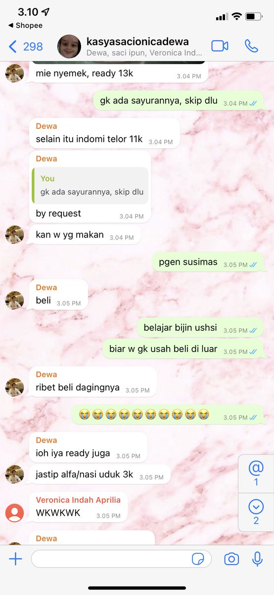 natasxya's tweet photo. Dewa lagi libur kuliah sampe 2 bulan ke depan otomatis ga dapet duit jajan, tapi dia pinter nawarin jasa ke kakak2nya yang sibuk HAHAHAHAHAHHAHAA https://t.co/0GNW1xfTgm