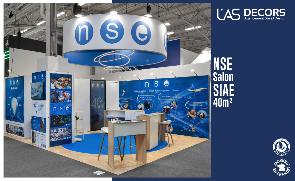 Stand NSE, sur le salon SIAE 🌐👨🏻‍💻
➡ Un stand de 40m² !
Merci à NSE ! 🙏

#madeinfrance #stand #ecoresponsable #ecoconception #design #evenementiel #conceptdesign #exhibition #exhibitionstand