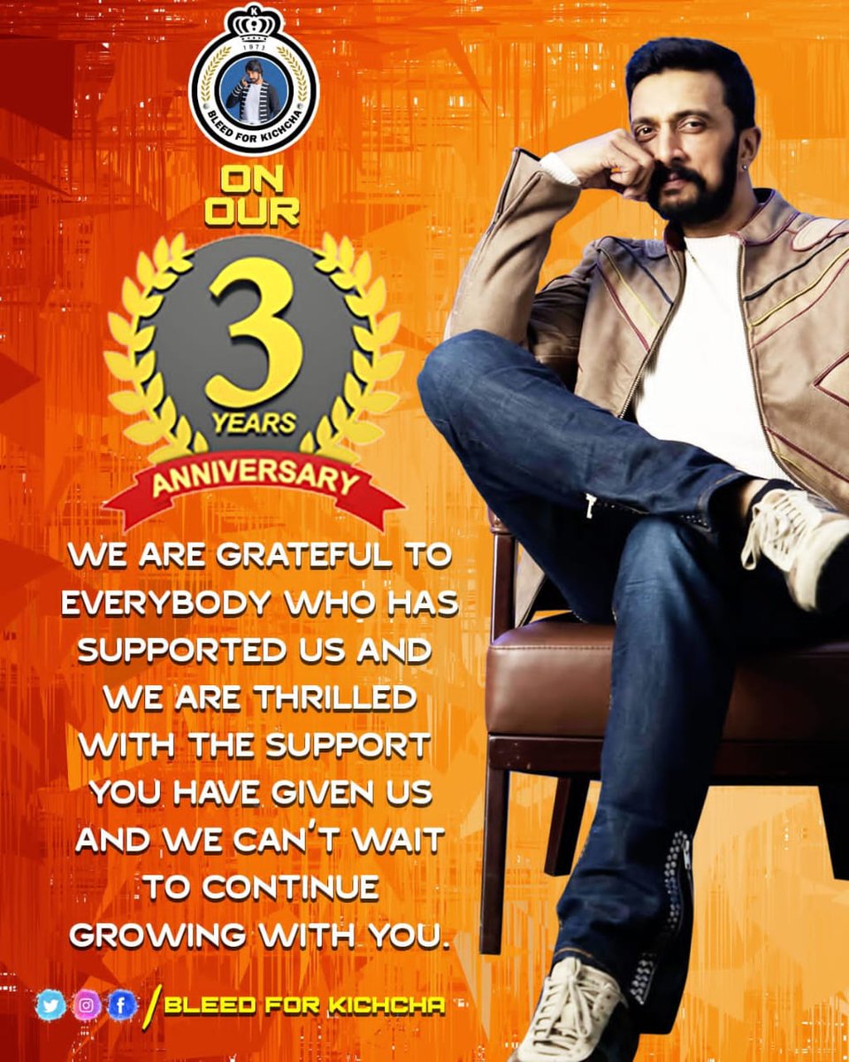 BFK_Srirangapat's tweet photo. We started this beautiful journey on this day in 2020, we've been sharing updates about our Idol Baadshah @KicchaSudeep BOSS from then, in return we've received lots of love &amp; support from you all 

Thank you all for the love &amp; support,it encourages us to keep going 
@iampriya06 https://t.co/g657qR9w2Z