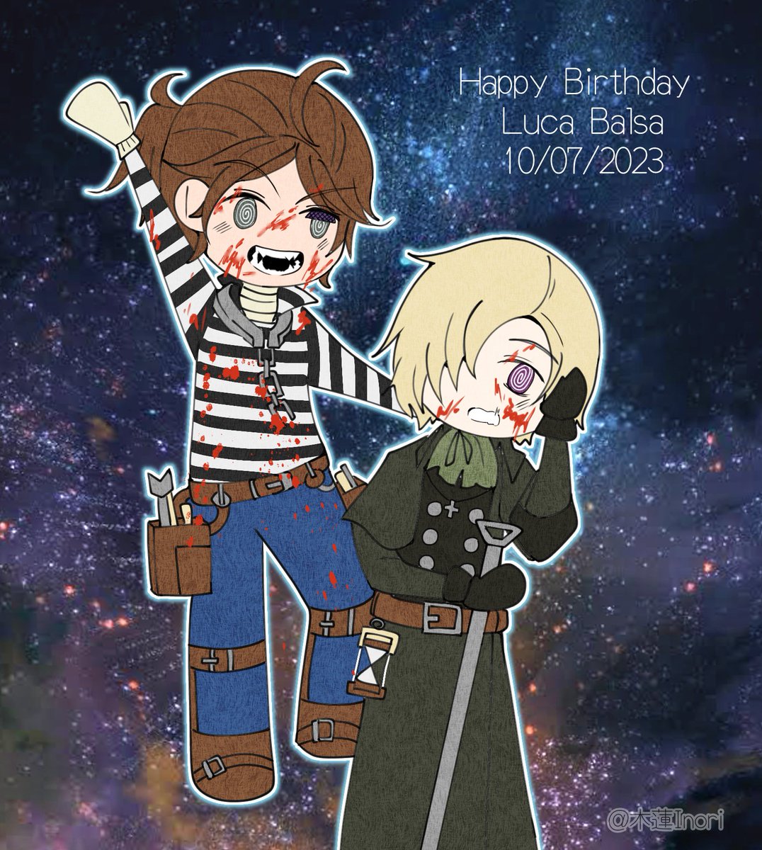 NoriLynn081's tweet photo. 囚墓
🎉🎉🎉 Happy Birthday my dear Luca!!!
(Luv your chaotic in the 3rd letter so much mwah 😘 💖)
#囚墓 #LuAnd #Lucadrew https://t.co/ONoMY4dY6s