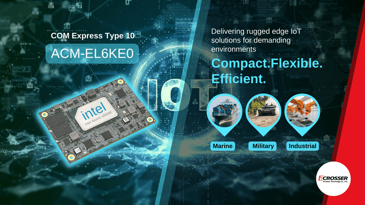 acrosser_global's tweet photo. Conquer Demanding Apps with Ease: Meet the Acrosser ACM-EL6KE0, Your Ultimate Edge IoT Solution!
πββοΈπββοΈβ¬οΈβ¬οΈ
https://t.co/8aM883FfL2
Ask An ExpertβοΈβοΈ
https://t.co/LBnd0xLpZl
#embeddedsystems #edgeai #industrial #edgecomputer #aicomputing #ComExpress #aiot #EdgeAIComputing #AIOT https://t.co/QNCylqeeQh