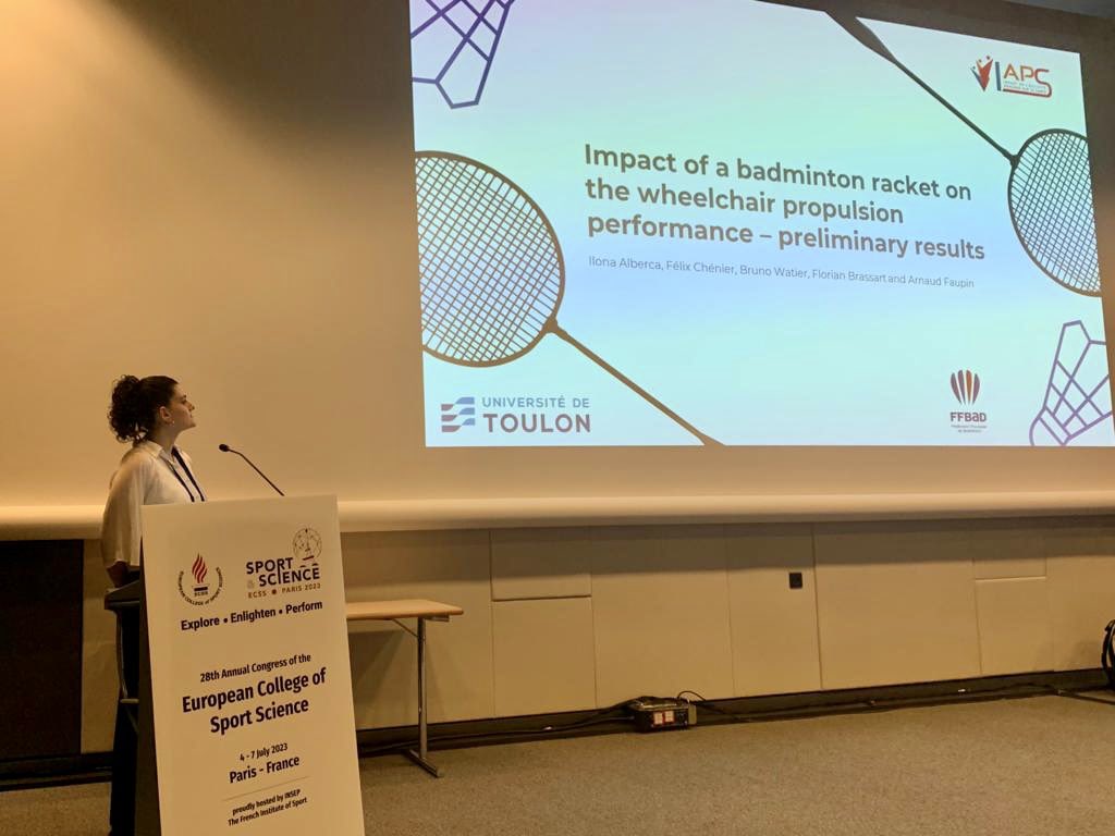 JAP2S_Lab's tweet image. La semaine dernière se déroulait à Pairs le congrès de l’ECSS. Bravo à Alix Augustin, @PGalantine, @B80Florian et @AlbercaI pour leurs communications orales et poster ! 🗼📚📊 @E_C_S_S