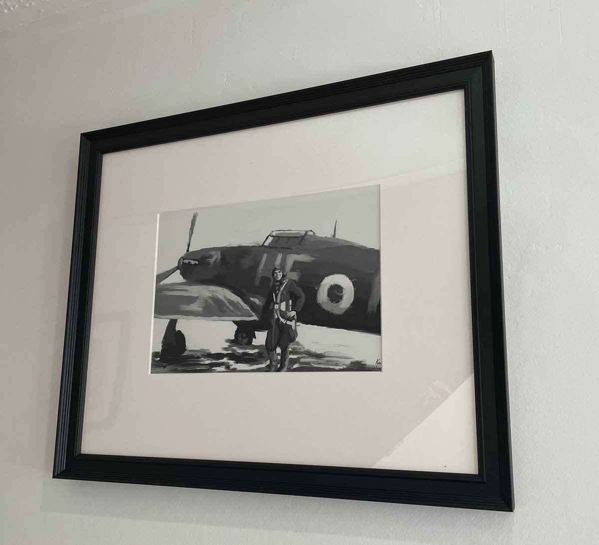 kev9348's tweet photo. "Never was so much owed by so many to so few" -
Winston Churchill, the battle of Britian, July 1940, my portrait of my legendary grandfather with 605 squadron Royal Air Force fighting with the formidable hurricanes! #BattleOfBritain #RoyalAirForce #July1940
#WinstonChurchill https://t.co/FBriFGcvYV