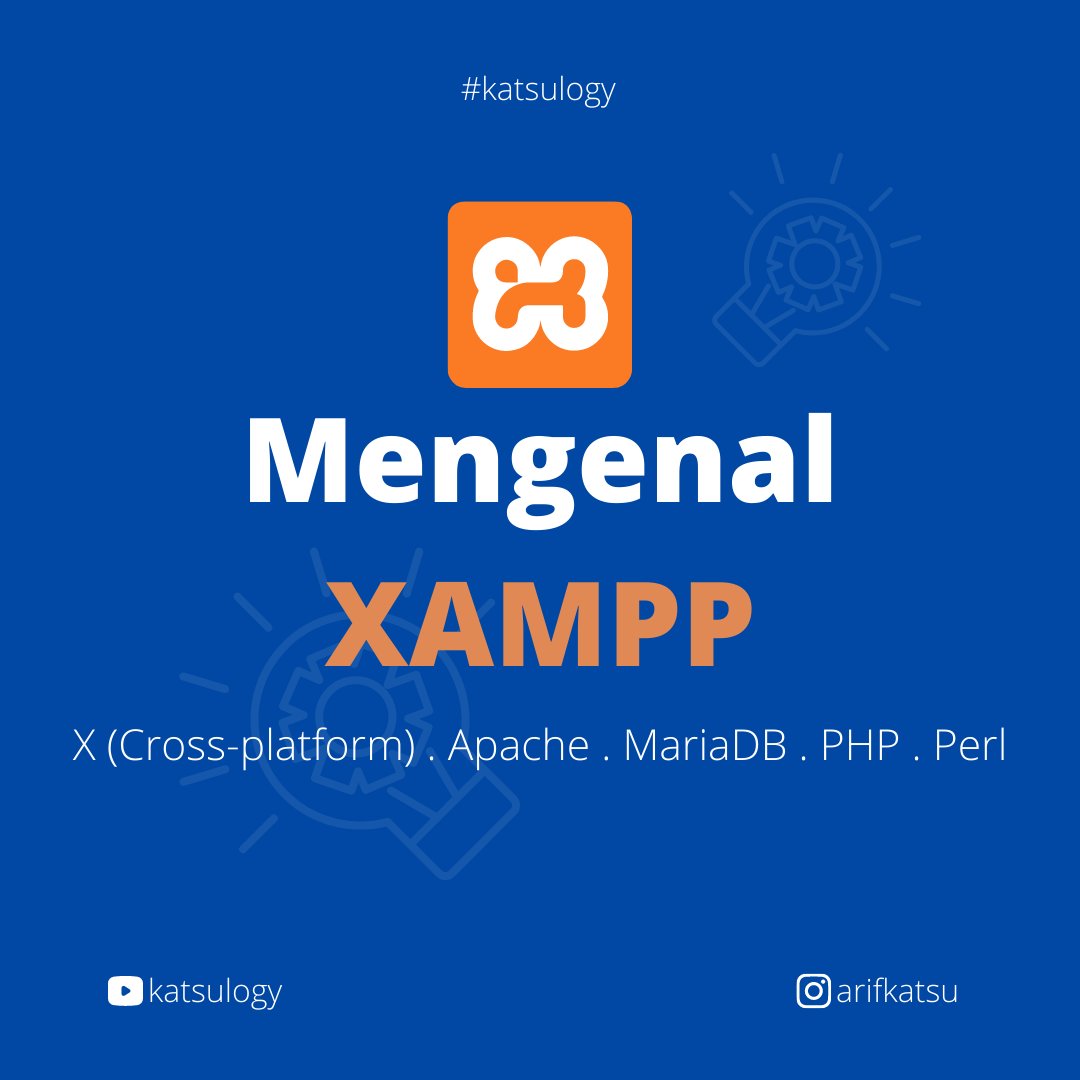arifkatsu's tweet image. Buat kalian yang ingin mengembangkan aplikasi berbasis web, rasanya harus tau deh apa itu XAMPP. Berikut penjelasannya. #xampp #crossPlatform #apache #mariadb #php #perl #webServer #databaseServer #hosting #internet #cloud #windows #linux #osx