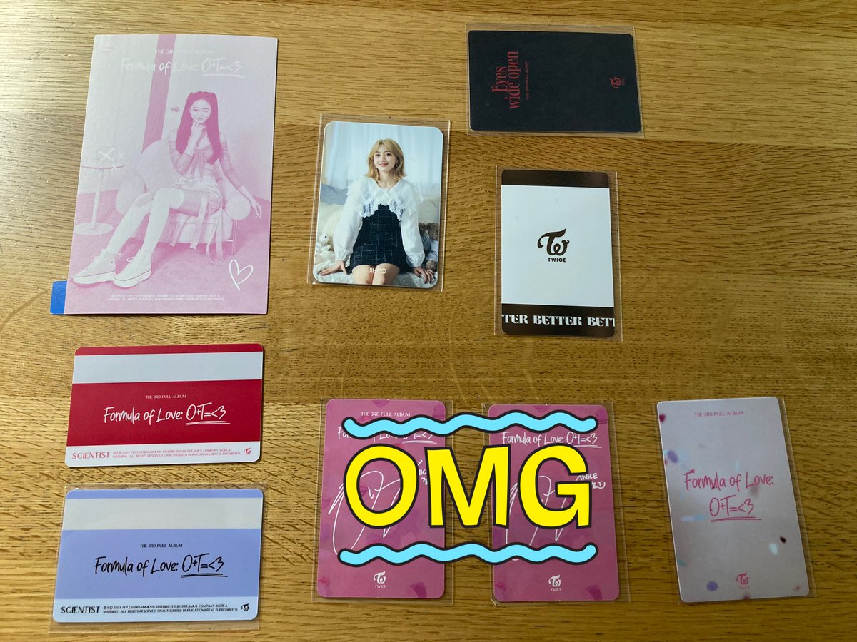MMMkoukanaka's tweet photo. TWICE  買取　交換　取引

【譲】　twice グッズ　トレカ　ナヨン　ジヒョ　ツウィ
【求】　買取・seventeenのトレカとの交換(誰でも可🙆‍♀️)

都内手渡し・郵送でのお取引です🙆‍♀️
1つ100円〜300円程度でお譲り可能です！早めに手放したいのでお値下げ等ご相談下さい☺️

DM・リプでお声がけください！🙌🏻 https://t.co/oONY7zXOid