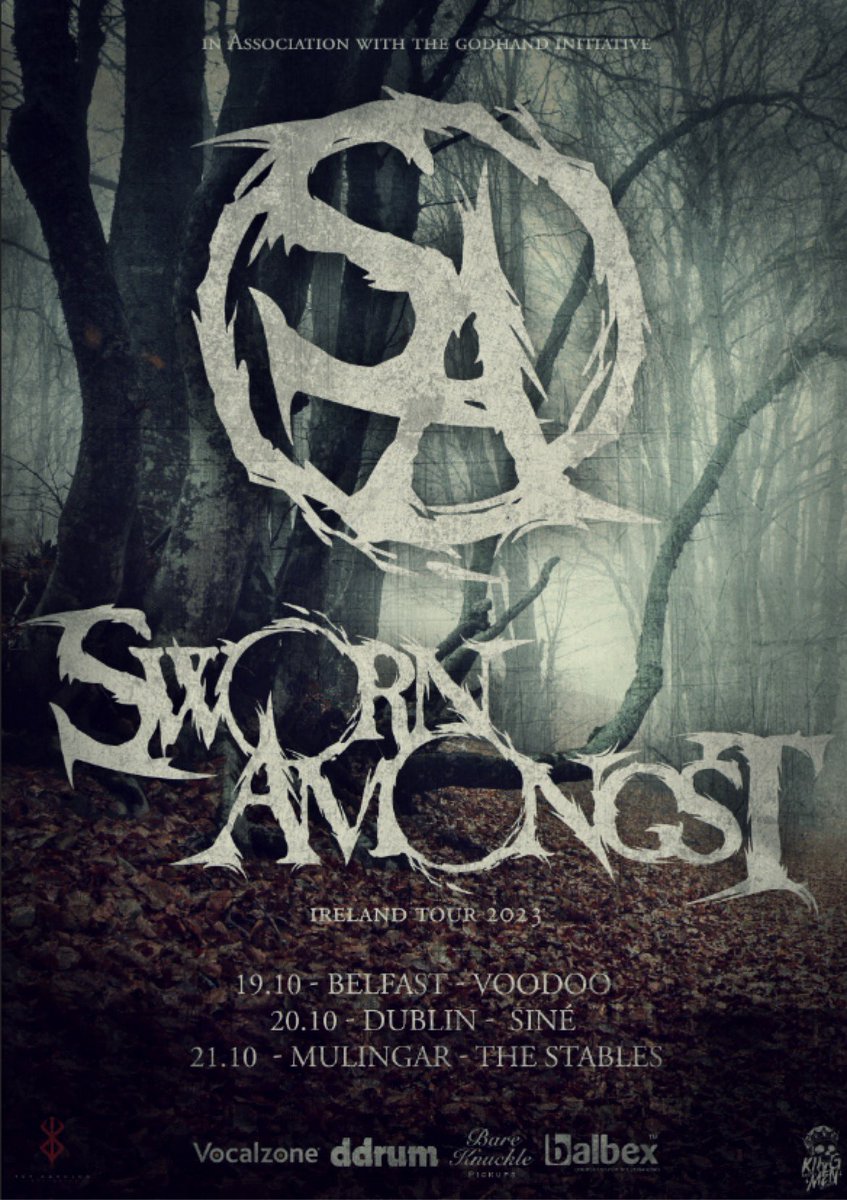 #ICYMI this October we return to Ireland for a select run of dates! We can’t wait! 

#RT #metal #thrashmetal #metalcore #hardcore #live #Tour