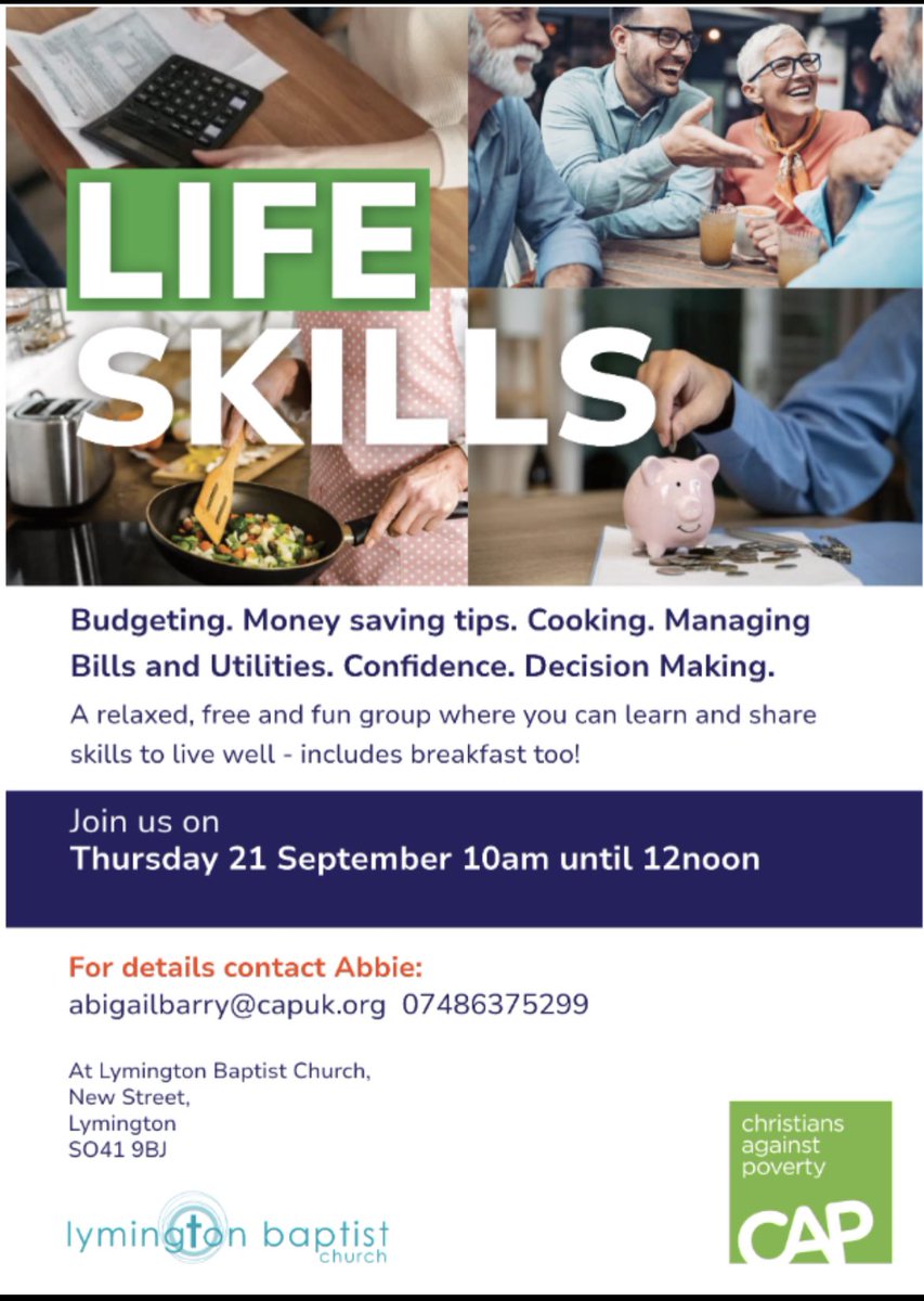 NewForestPCN's tweet photo. #budgeting 
#money and #saving tips 
#cooking
#managing bills and utilities 
#confidence 
#decision making 
#lifeskills https://t.co/K3rdyDgA2U