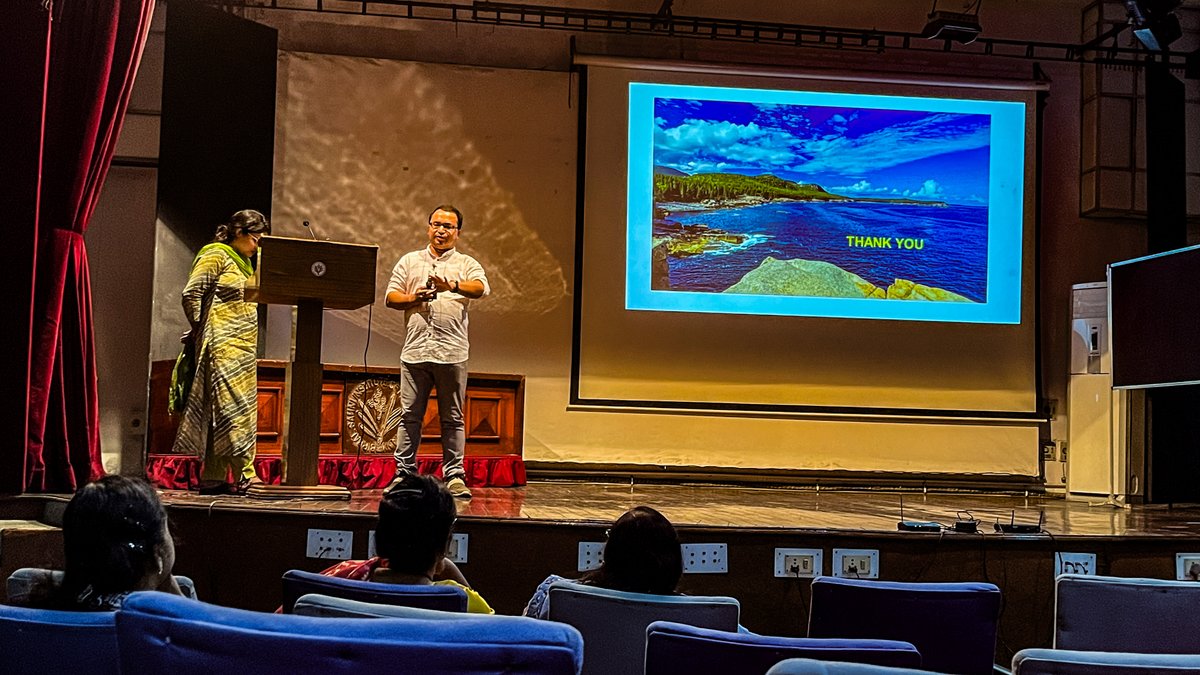 BSIP_official's tweet photo. #research #FridayLectureSeries
Dr. Suman Sarkar (@SUMANSA08242718), scientist #BSIP delivered an informative lecture on "#Benthic #Foraminifera: their diversity & applications in
#Palaeogene #Biostratigraphy"
@IndiaDST @DrJitendraSingh @srivaric @guptaakhilesh63 @PrinSciAdvGoI https://t.co/04wWCQtPYt