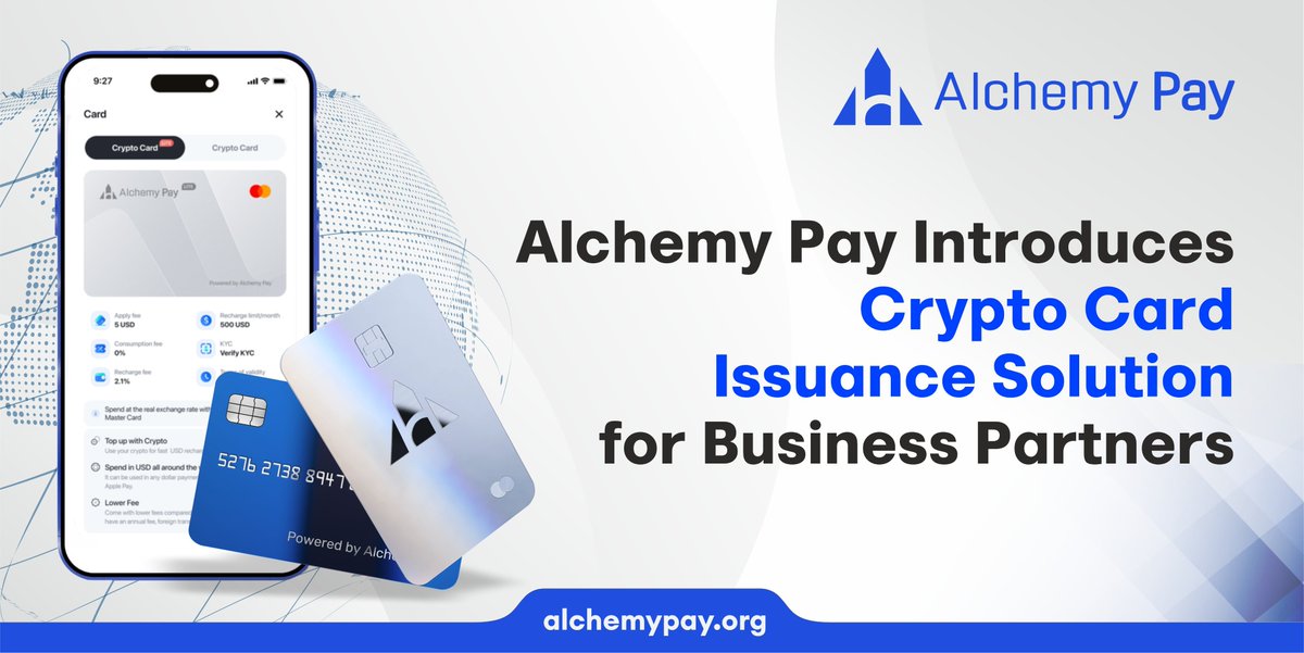 wcaldwell06's tweet photo. #AlchemyPay #AlchemyPayPromo @alchemypay
"With @AlchemyPay, merchants can now accept cryptocurrency payments without any integration hassles. Seamless API, robust security, and quick settlement. Boost your business and embrace the future of commerce #PaymentSolutions https://t.co/Cj6yGkRAv2