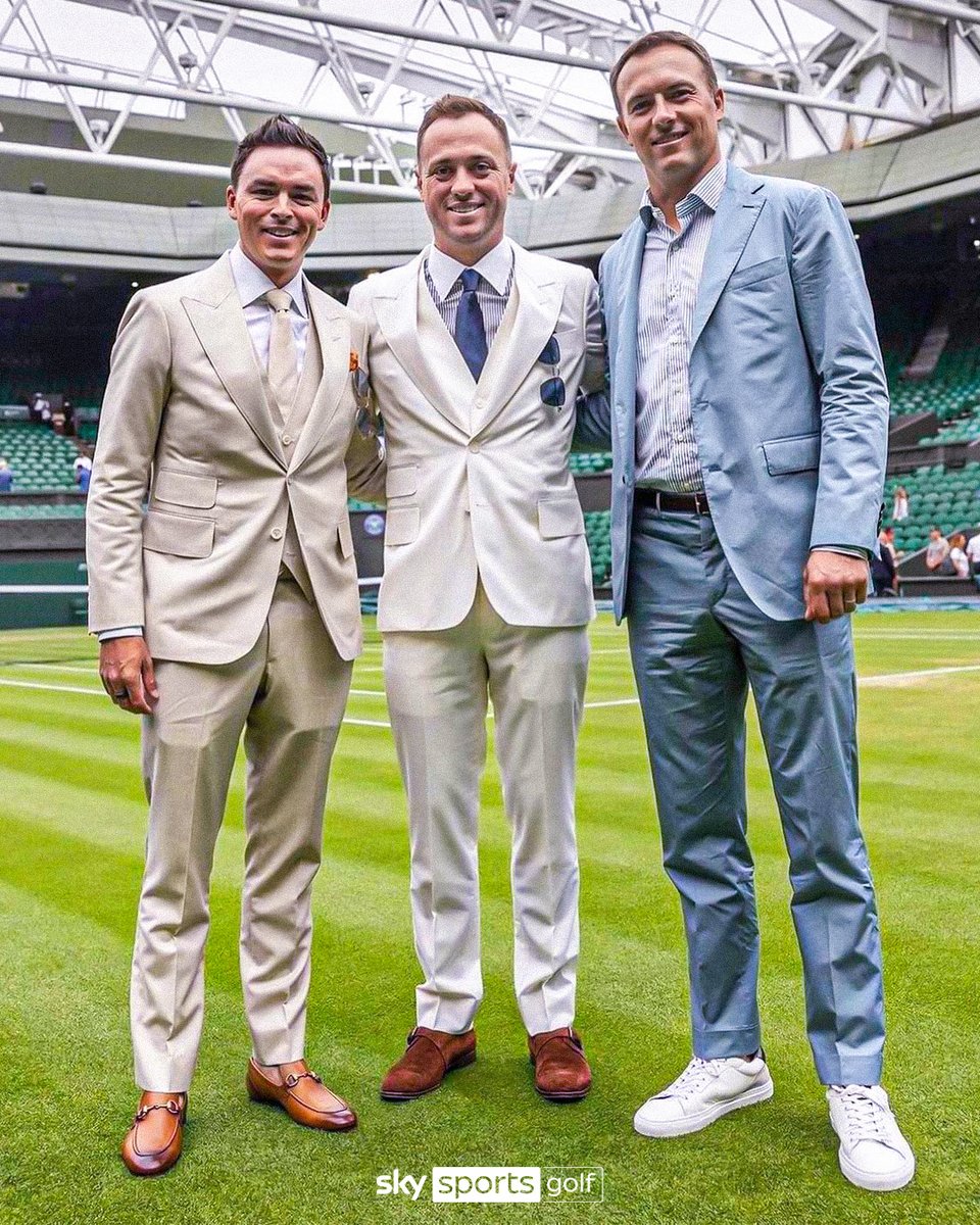 RT @SkySportsGolf: Jordan Spieth, Justin Thomas and Rickie Fowler enjoying their time at #Wimbledon https://t.co/RSNk7LfPe4