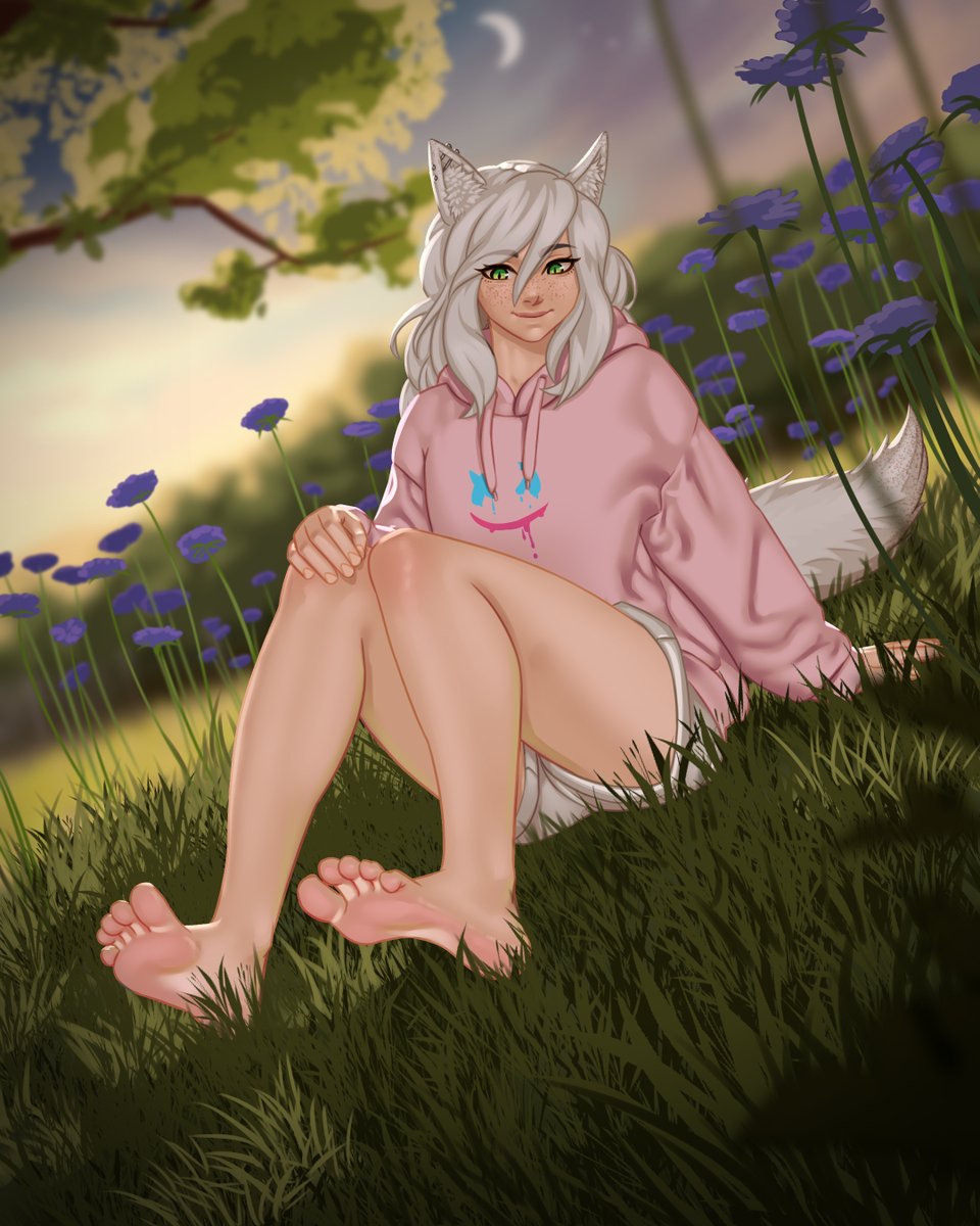 Evening in the garden for Foxybockcs 😺