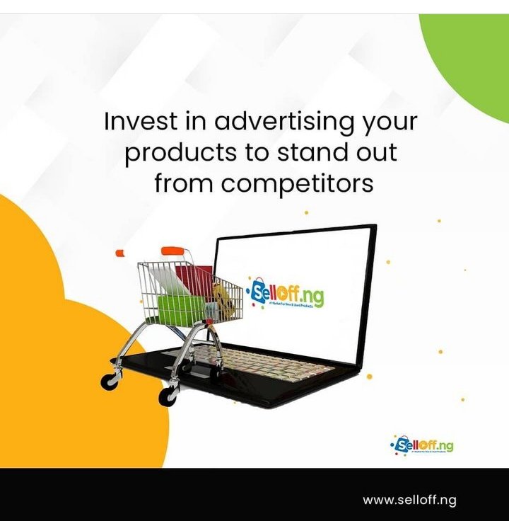 Selloffng's tweet photo. Your products will not sell themselves.

Put them out there for people to see them, put them on @selloffng today.

Click the link in our bio to register as a seller.

#selloffng #bestpricesonly

Pastor Poju Yahoopiano Instablog ECOWAS Yari Kaduna Seyi NationwideHushpuppy in Hijab https://t.co/wMLQDLIIpA