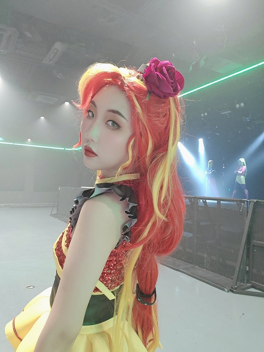 Paintwindy's tweet photo. My Little Pony：Equestria Girls🦄 #EquestriaGirls   
Cosplay in  Livehouse
Video will be on Youtube soon https://t.co/Hy4HWSHPGQ