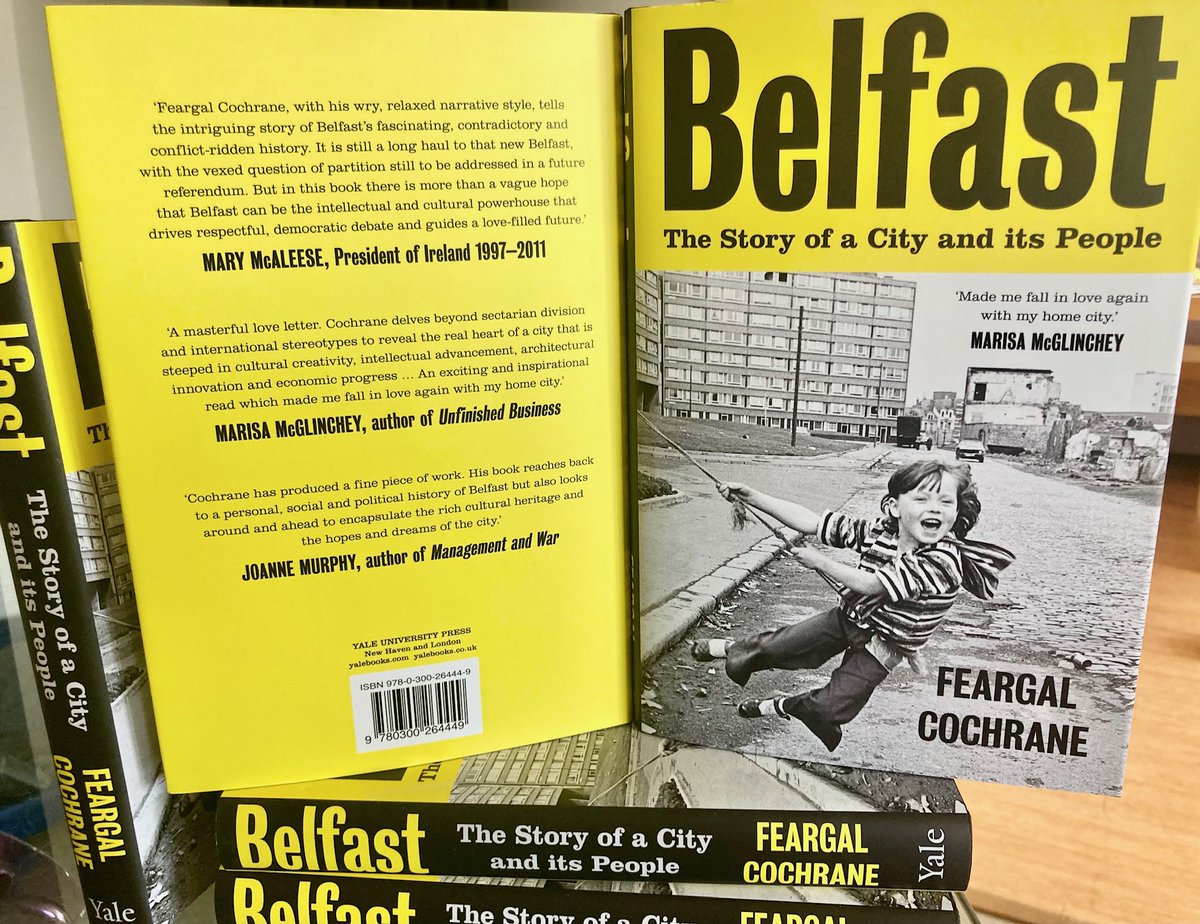 Professor Feargal Cochrane (@fecochrane1) on Twitter photo Great to see this in the flesh. It can be pre ordered via link below. (£20) Huge thanks to my fantastic editor <a href="/jo_godfrey/">Joanna Godfrey</a> and <a href="/YaleBooks/">Yale University Press London 📖</a> for making it happen. And to <a href="/MarisaMcGlinch1/">Marisa McGlinchey</a> <a href="/changeresearch/">Prof Joanne Murphy🌻</a> & Prof Mary McAleese for the v generous endorsements.
yalebooks.co.uk/page/detail/be… Great to see this in the flesh. It can be pre ordered via link below. (£20) Huge thanks to my fantastic editor <a href="/jo_godfrey/">Joanna Godfrey</a> and <a href="/YaleBooks/">Yale University Press London 📖</a> for making it happen. And to <a href="/MarisaMcGlinch1/">Marisa McGlinchey</a> <a href="/changeresearch/">Prof Joanne Murphy🌻</a> & Prof Mary McAleese for the v generous endorsements.
yalebooks.co.uk/page/detail/be…