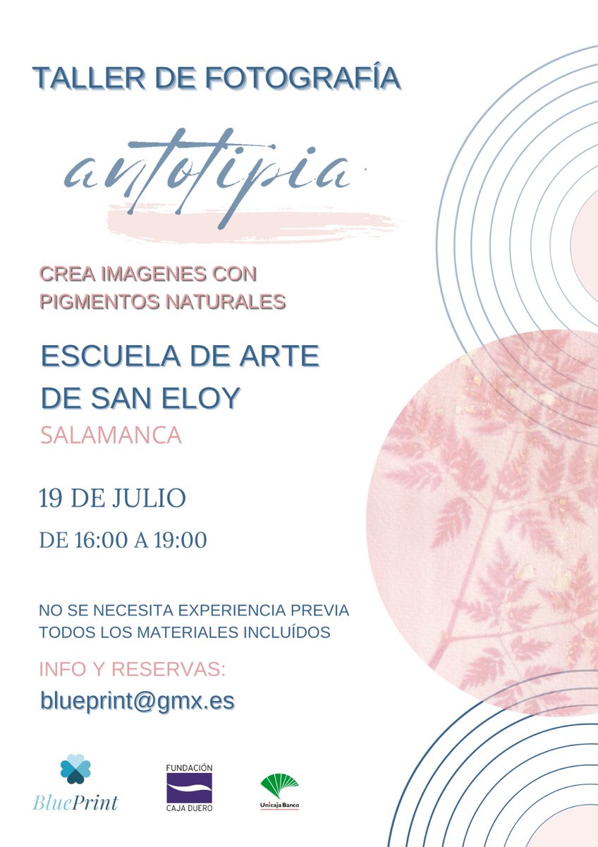 j_calvo's tweet image. Se acaban las plazas!!!!!
#antotipia #anthotype 
@funcajaduero