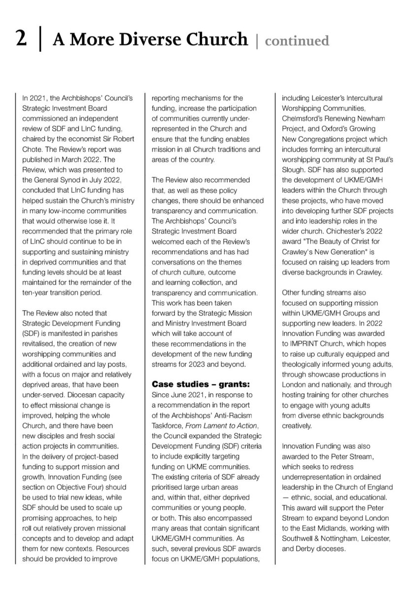 JayneOzanne's tweet photo. So Archbishops' Council 2nd Priority is to be a 'Diverse Church' - I think many will be shocked as how they define 'diversity'.

Extremely concerning they don't mention #sexuality or #genderidentity. 

A good example of #institutionalhomophobia

#synod @churchofengland @synod https://t.co/A9dCj2poY6