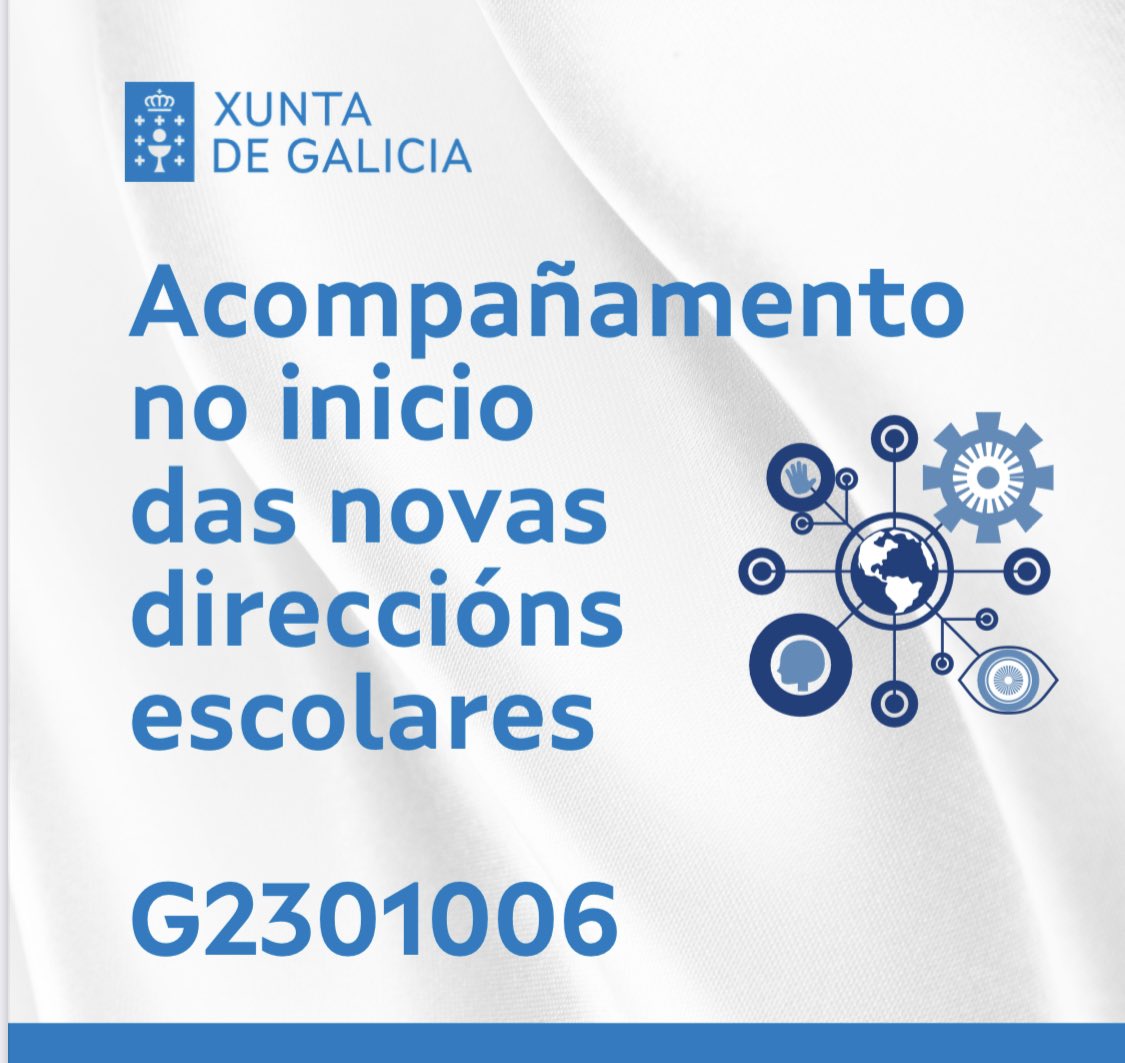 aurallme's tweet photo. Preto de 200 novos cargos directivos dos centros educativos Galegos participan dende hoxe nunha formación intensiva para afrontar con éxito a xestión dos centros @CAFIgalicia #equiposdiorectivos https://t.co/PGzfrzGnoB