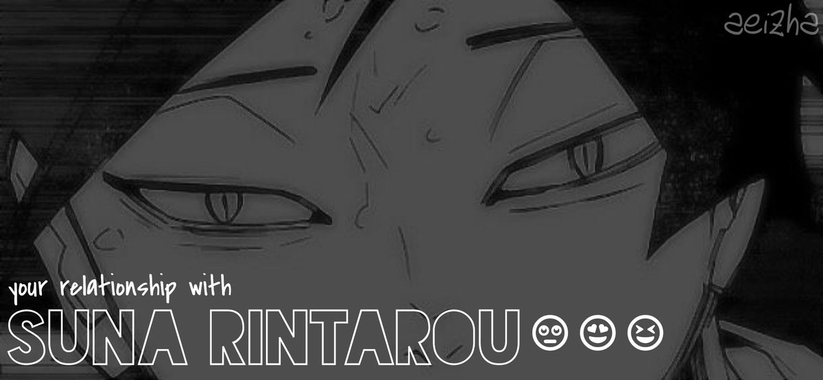 saiah_aej's tweet photo. »»————————««
Haikyuu Characters Responding / Reacting to:

— your relationship with suna rintarou

: not my original idea
: SFW ; N$FW
: pics doesn't define characters' whole body image
: i barely proofread
: may contain grammatical and spelling errors

~Aeizha https://t.co/EW0Wb6xaxg