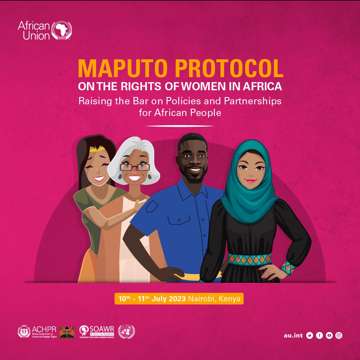 KarshK's tweet photo. As we celebrate #MaputoAt20
I recognize and appreciate the women who paved the way for me as a young woman to stand on platforms and get my voice heard, to access opportunities and resources and to enjoy my rights.
@AU_WGYD @GimacNetwork https://t.co/myhzPYZBXi