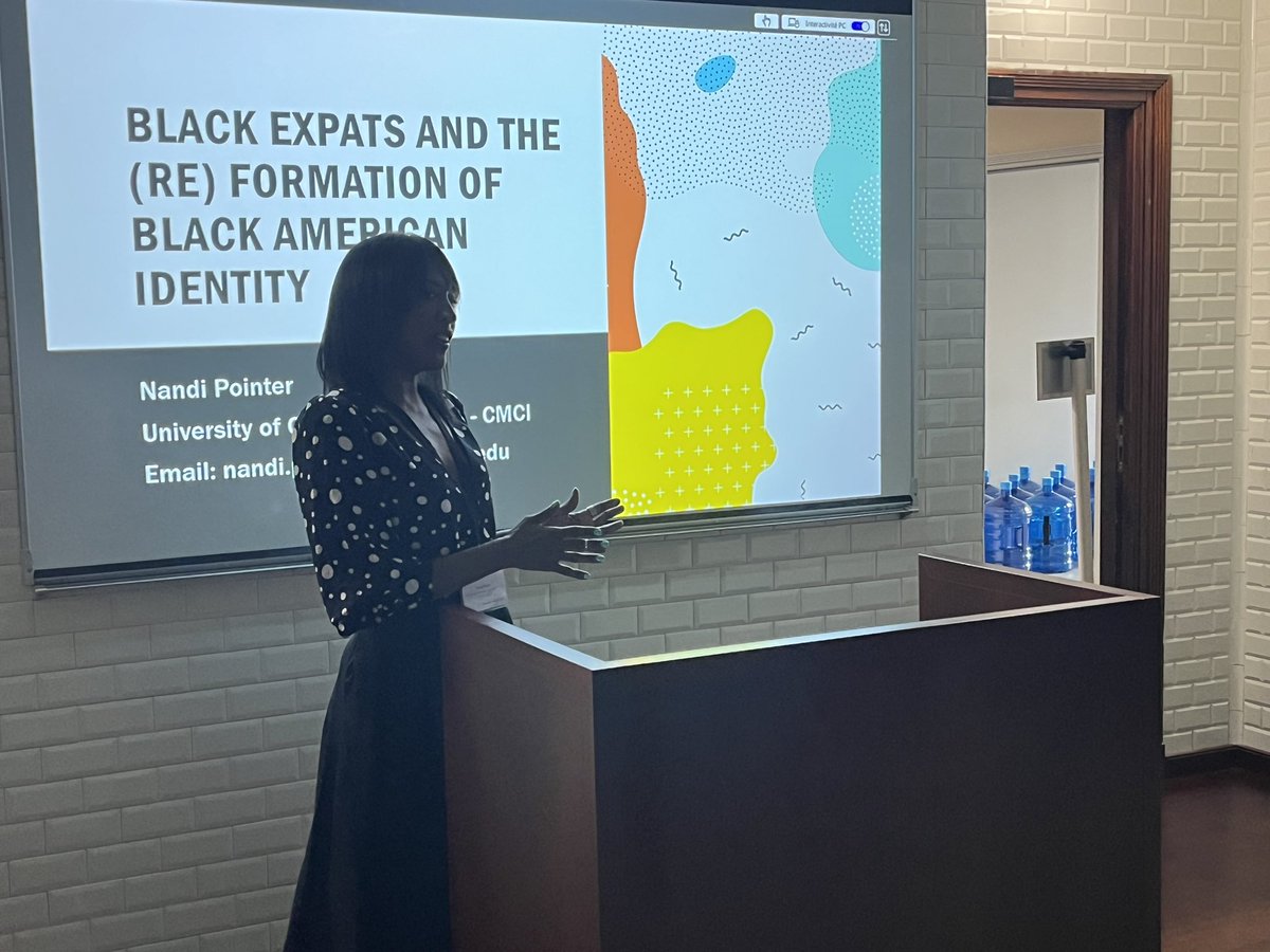 s_ristovska's tweet image. Terrific presentation on multimodal scholarship by @cumediastudies PhD student @nandi_pointer at #IAMCR2023. So proud!