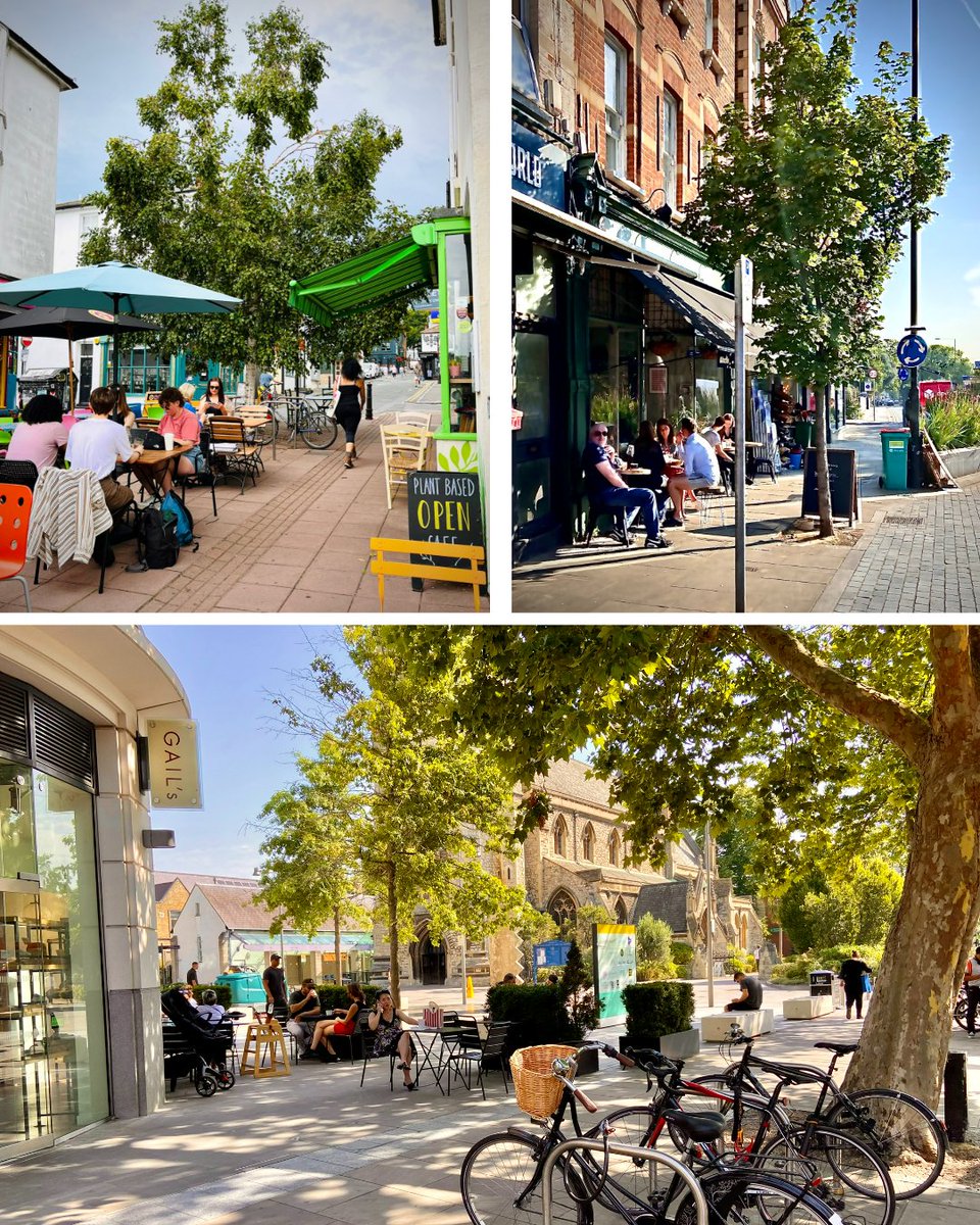 TreesforStreets's tweet image. Alfresco☕️ - so much nicer with the simple addition of a tree🌳

Planting street trees is a great way to give local retail a boost 🚀

It's not rocket science🤔the space becomes nicer to be in &amp;gt; people stay longer &amp;gt; they spend more money.

Let's fill our streets with trees!