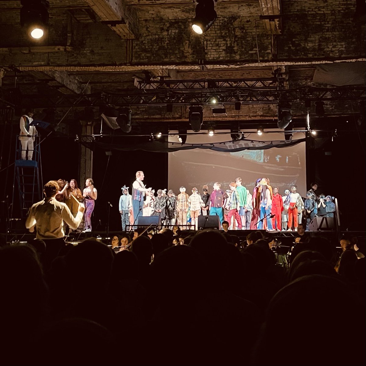 Huge thanks to @factoryintl for an amazing weekend at Manchester International Festival. And congrats to @manc_collective & @SlungLow for an incredible ‘Noah’s Flood’ performance at the Depot yesterday ft. @lemnsissay and over 200 performers! #Britten #MIF23 | @PRSFoundation