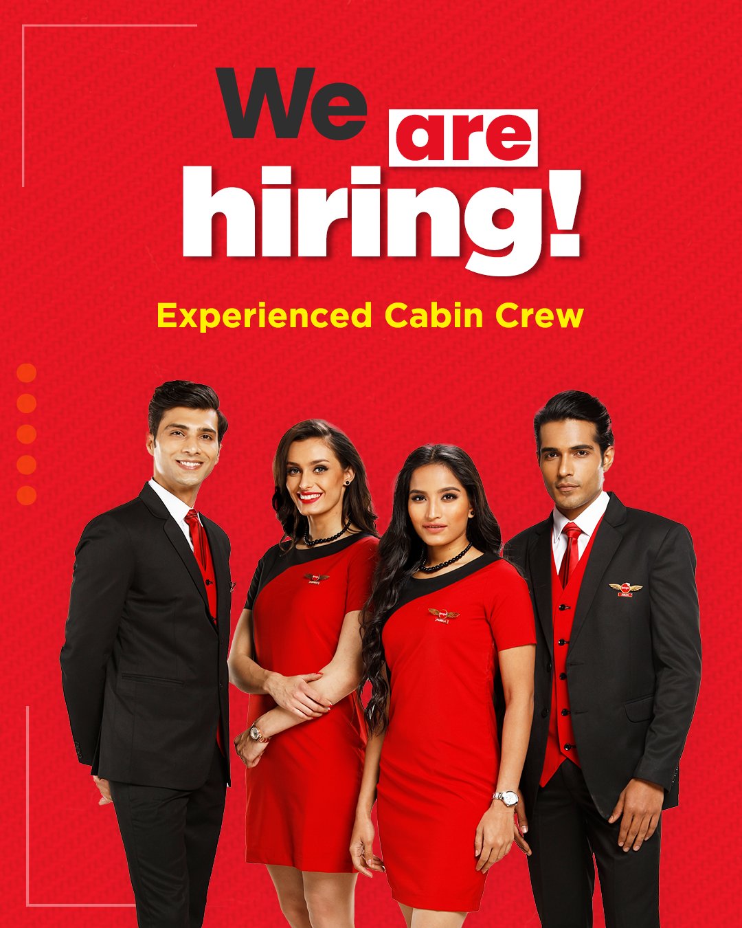 SpiceJet على X: “#HiringAlert: Join our Cabin Crew Team Walk-in