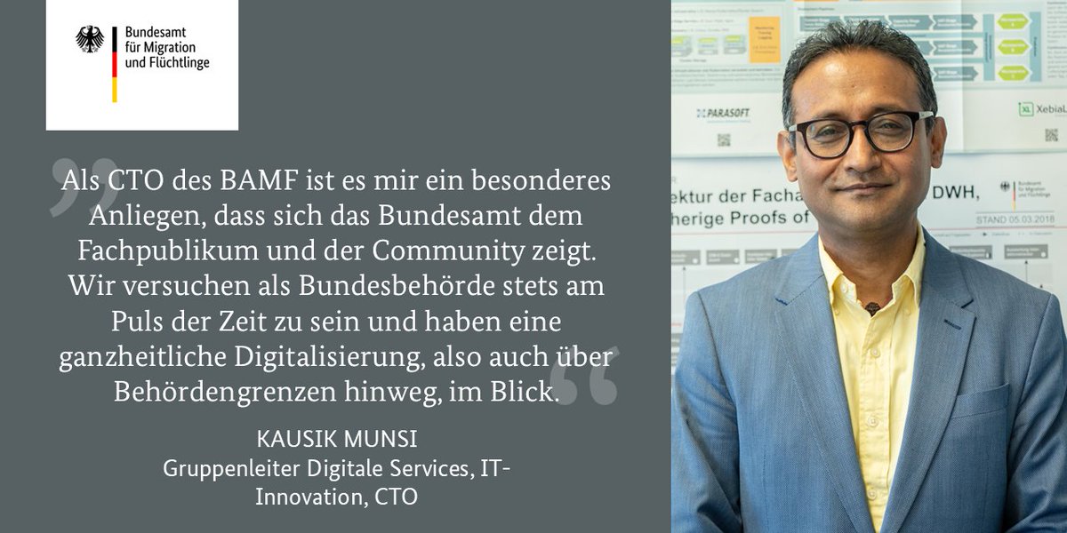 BAMF_Dialog's tweet photo. Mit unserem interaktiven Eventtag sind wir heute erstmals beim @nuedigital! Ob vor Ort in der BAMF-Zentrale oder im Live-Stream: Interessierte erwartet ein spannendes Programm mit Vorträgen, Workshops &amp; Live-Demonstrationen zu den Themen Agilität &amp; Low Code Tools.
#nuedigital https://t.co/ss9TJ0f67l