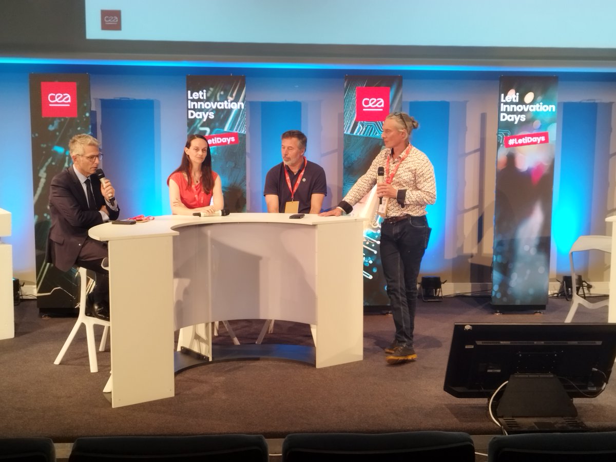 Eviden_Compute's tweet image. Many thanks to @CEA_Leti for inviting Eviden to join the Leti Innovation Days 2023! It was great to hear from Fabrice Debbasch emphasizing the importance of working on all qubit technologies and #hybridization.
@ Anne-Lise Guilmin
#Qaptiva #Quantumprogramming #Quantumcomputing