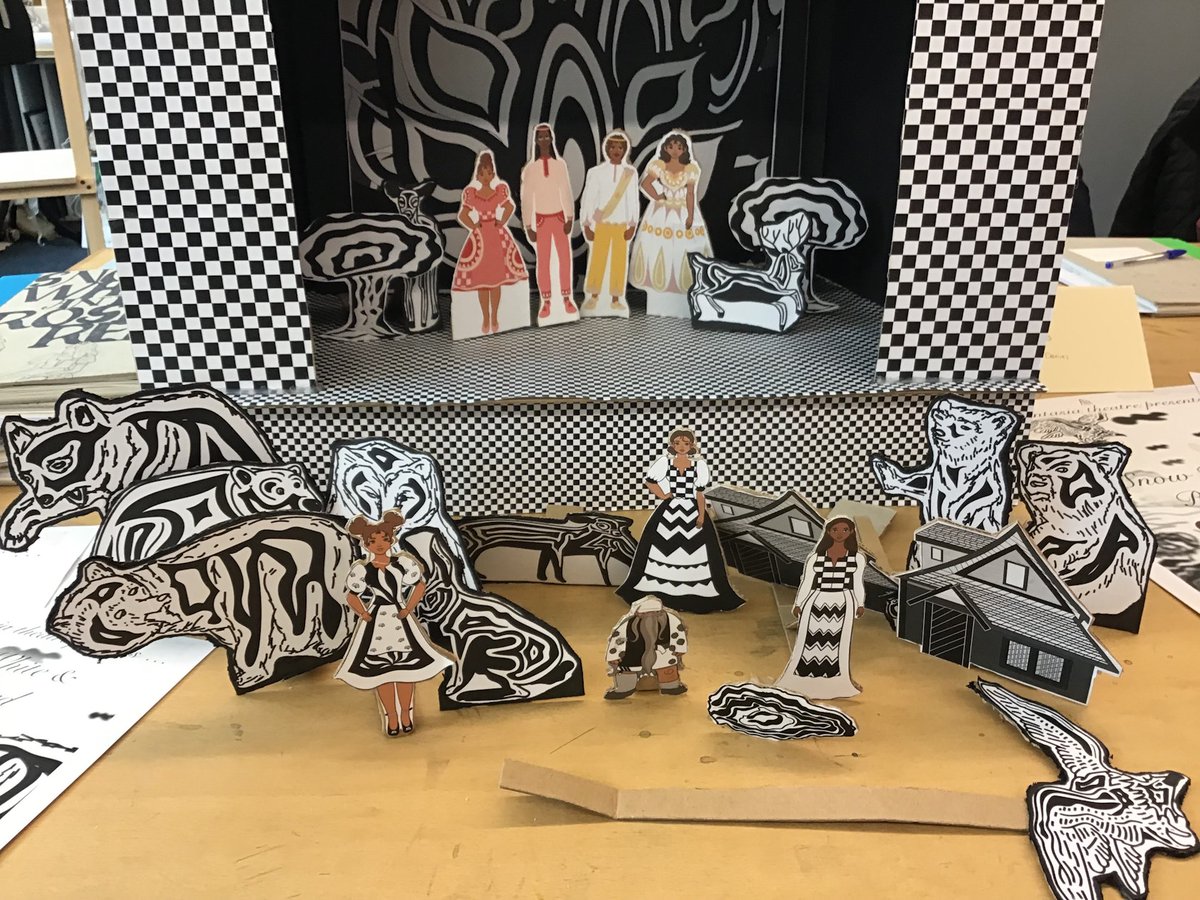 Our Fashion, Illustration and Graphic Design students recently collaborated with @PickfordsHouse to produce paper toy theatres inspired by fairy tales! 🎭

All theatres were showcased at the museum as a trail for visitors over the summer.

Find out more 👉 ow.ly/iEZI50P4Uor