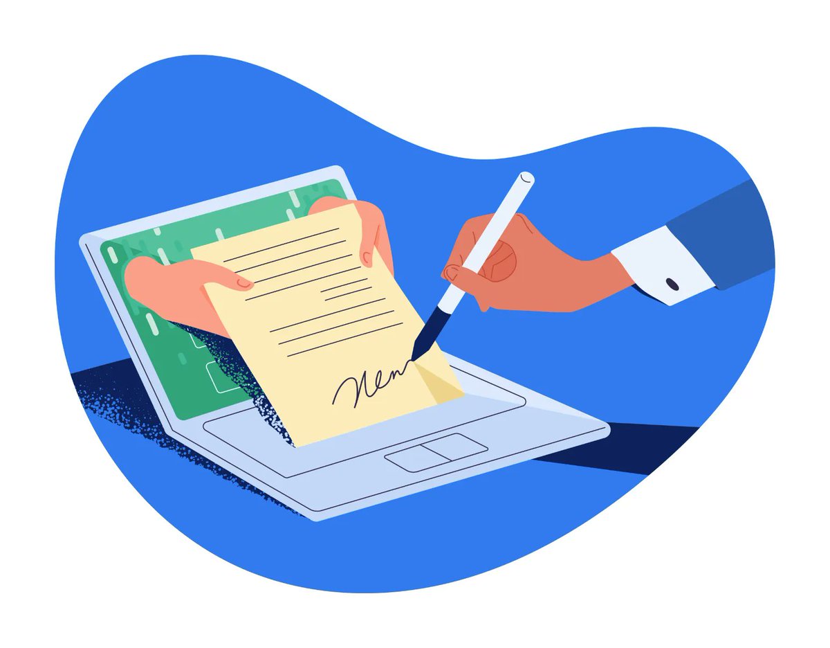 WorkSmarterHR's tweet image. Thanks for all your great feedback following the launch of our new electronic signing service 🙏   Digital signing offers numerous benefits for WorkSmarter users! #PaperlessOffice #DigitalSigning #WorkSmarter