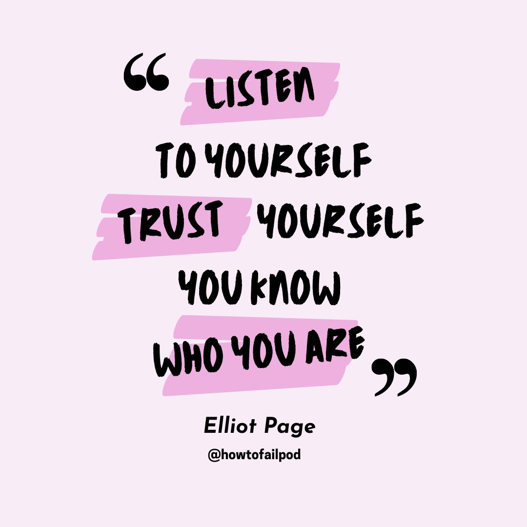 howtofailpod's tweet photo. โListen to yourself. Trust yourself. You know who you are.โ ๐ฌ @TheElliotPage
Iโm not crying, YOUโRE crying ๐ญ
#howtofail #howtofailwithelizabethday #elliotpage #trustyourself https://t.co/HmzwwtyCGA
