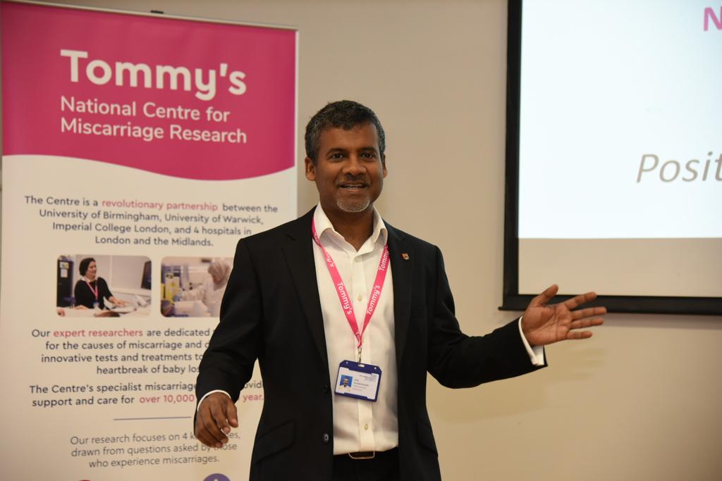 Tommy's (@tommys) on Twitter photo “There is no scientific logic behind waiting until a woman has had 3 miscarriages to provide care. We don’t wait for someone to have 3 heart attacks to take them seriously.”
Prof <a href="/arricoomarasamy/">Prof Arri Coomarasamy OBE MBChB MD FRCOG FMedSci</a> speaking on why the graded model of care is so crucial.
#MiscarriageMatters “There is no scientific logic behind waiting until a woman has had 3 miscarriages to provide care. We don’t wait for someone to have 3 heart attacks to take them seriously.”
Prof <a href="/arricoomarasamy/">Prof Arri Coomarasamy OBE MBChB MD FRCOG FMedSci</a> speaking on why the graded model of care is so crucial.
#MiscarriageMatters