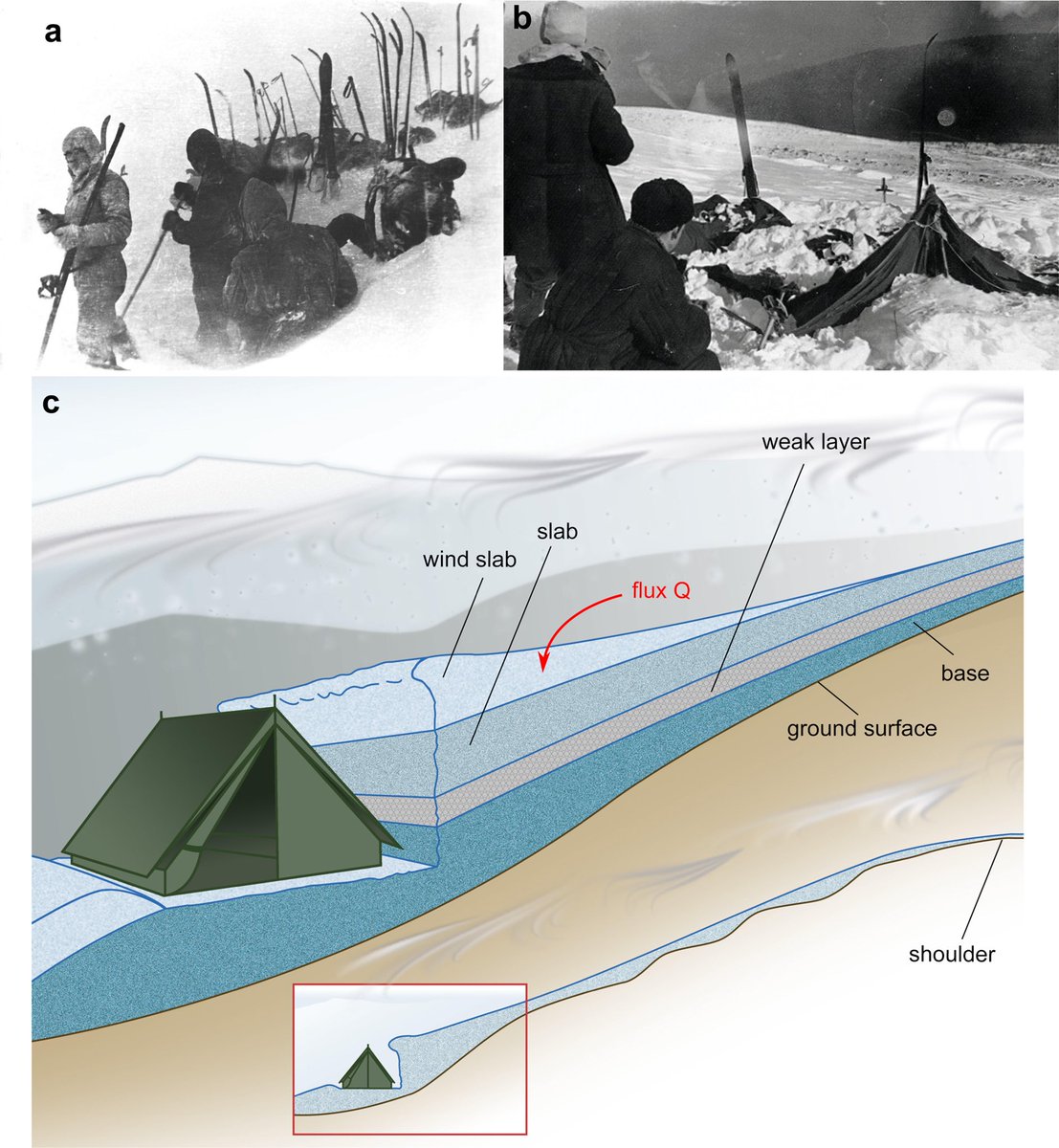 FibSeq01123's tweet image. The Dyatlov Pass incident, where nine experienced hikers met an eerie fate in the Ural Mountains, remains an unsolved puzzle of bizarre injuries and inexplicable fear. #DyatlovPass #UnexplainedPhenomena