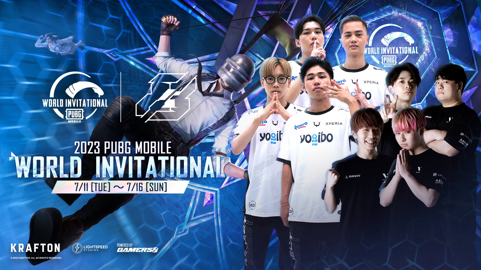 PUBG MOBILE JAPAN🍳 on Twitter "2023 PUBG MOBILE World Invitationalが明日